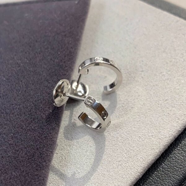 [Eternal Jewelry]LOVE EARRINGS 2.65MM SILVER
