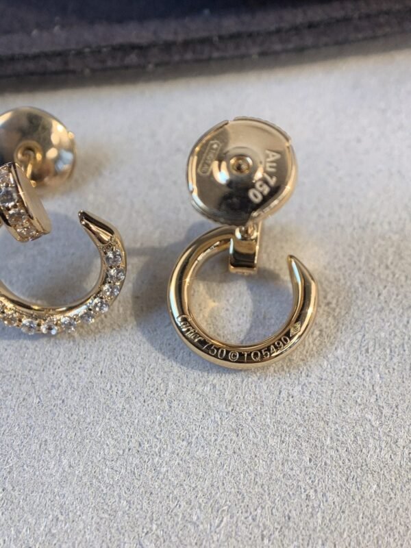 [Eternal Jewelry]JUSTE EARRINGS GOLD DIAMONDS