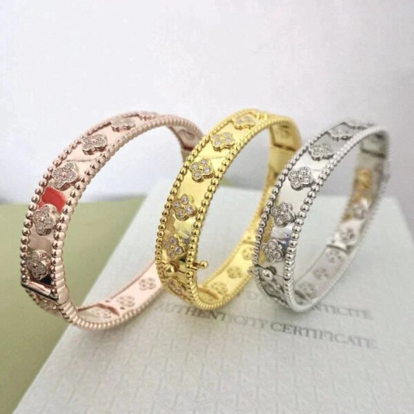 [Eternal Jewelry]CLOVER BRACELET 8MM DIAMONDS