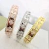 [Eternal Jewelry]CLOVER BRACELET 8MM DIAMONDS