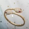 [Eternal Jewelry]SERPENTI BRACELET PINK GOLD DIAMOND DOUBLE SNAKE