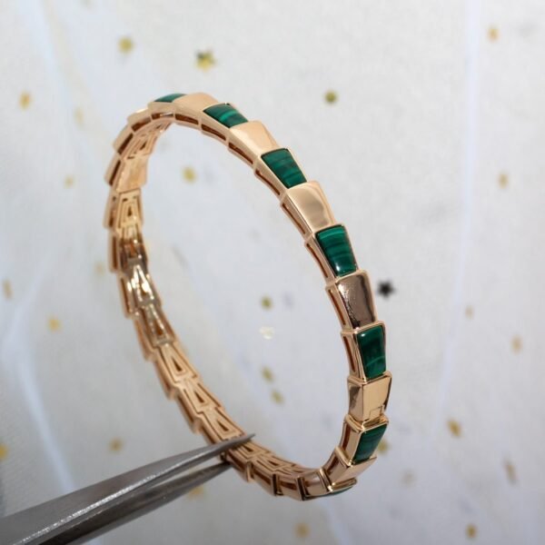 [Eternal Jewelry]SERPENTI BRACELET PINK GOLD MALACHITE