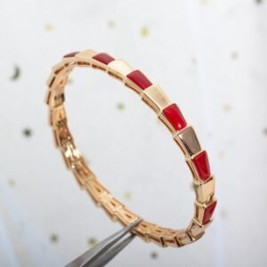 [Eternal Jewelry]SERPENTI BRACELET PINK GOLD RUBELLITE