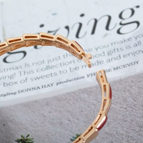 [Eternal Jewelry]SERPENTI BRACELET PINK GOLD RUBELLITE
