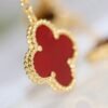 [Eternal Jewelry]CLOVER  2 MOTIF  TIGER EYE CARNELIAN EARRINGS