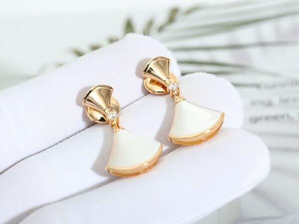 [Eternal Jewelry]DREAM MOP PINK GOLD EARRINGS
