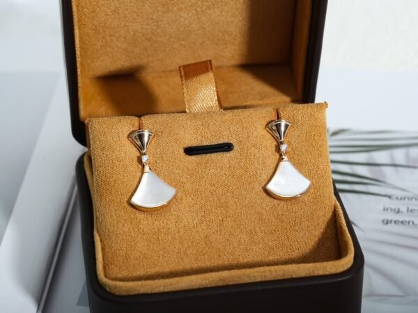 [Eternal Jewelry]DREAM MOP PINK GOLD EARRINGS