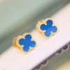 [Eternal Jewelry]CLOVER MINI 9.5MM TURQUOISE EARRINGS