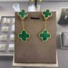 [Eternal Jewelry]CLOVER 2 MOTIFS  EARRINGS (MULTIPLE CHOICESC