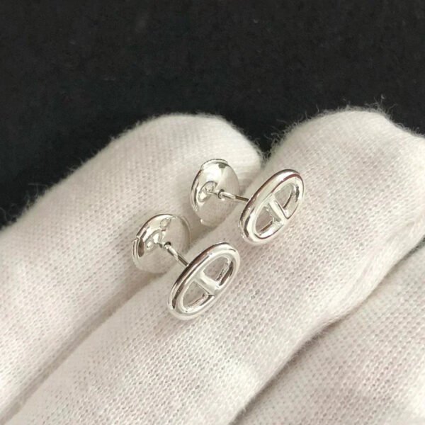 [Eternal Jewelry]CHAINE SMALL EARRINGS GOLD AND SILVER
