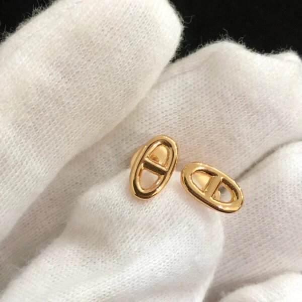 [Eternal Jewelry]CHAINE SMALL EARRINGS GOLD AND SILVER