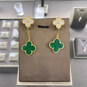 [Eternal Jewelry]CLOVER  2 MOTIFS  DIAMOND  EARRINGS (MULTIPLE CHOICES?¡ä