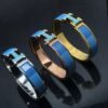 [Eternal Jewelry]H BRACELET BLUE RAINBOW CERAMIC