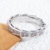 [Eternal Jewelry]SERPENTI RING SILVER DIAMOND PAVED 3MM