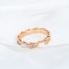 [Eternal Jewelry]SERPENTI RING PINK GOLD DIAMOND MOP 3MM