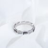 [Eternal Jewelry]SERPENTI RING SILVER  DIAMOND BLACK MOP 3MM