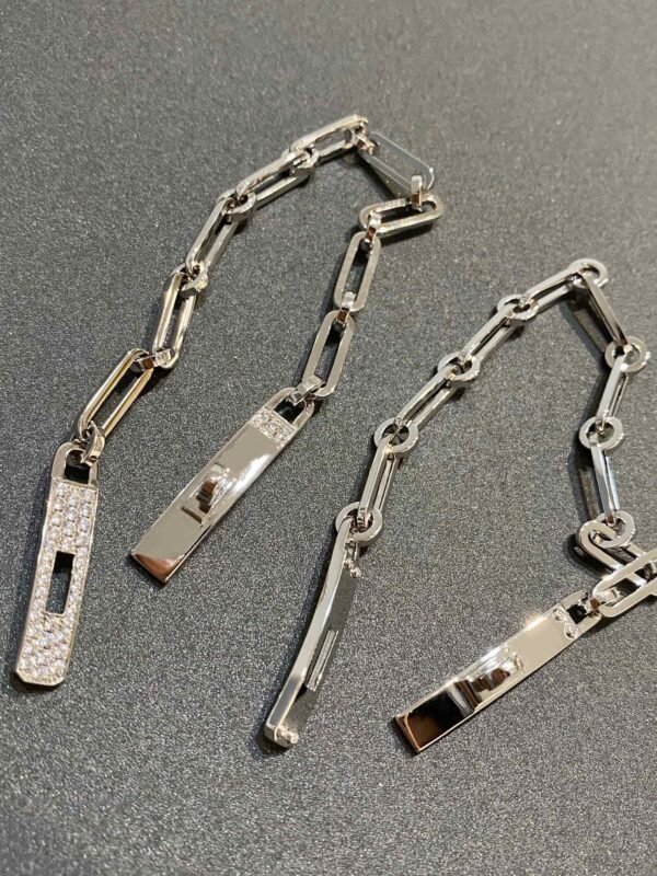 [Eternal Jewelry]CHAINE BRACELET SMALL MODEL DIAMOND