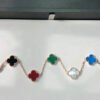 [Eternal Jewelry]CLOVER 5 MOTIFS MULTICOLOR  BRACELET