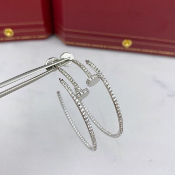 [Eternal Jewelry]JUSTE EARRINGS FULL DIAMONDS 1.8MM