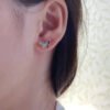 [Eternal Jewelry]BUTTERFLY DARK MOP  EARRINGS