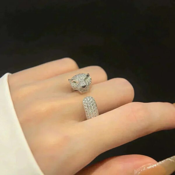 [Eternal Jewelry]PANTHERE 5.5MM ALL DIAMOND RING