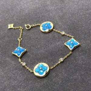 [Eternal Jewelry]STAR AND SUN TURQUOISE 4 MOTIFS 3 DIAMONDS