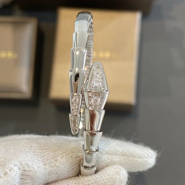 [Eternal Jewelry]SERPENTI BRACELET DIAMONDS SILVER
