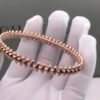 [Eternal Jewelry]CLASH PINK GOLD BRACELET