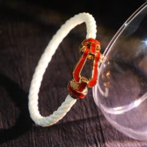 [Eternal Jewelry]FORCE 10 WHITE TEXTILE DIAMOND PAVED