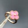 [Eternal Jewelry]CLOVER RHODONITE ROSE GOLD RING