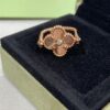 [Eternal Jewelry]CLOVER RIVERSIBLE PINK GOLD RING