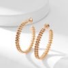 [Eternal Jewelry]CLASH HOOP EARRINGS