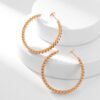 [Eternal Jewelry]CLASH HOOP EARRINGS