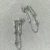 [Eternal Jewelry]CHAINE CHAOS DIAMOND DROP EARRINGS