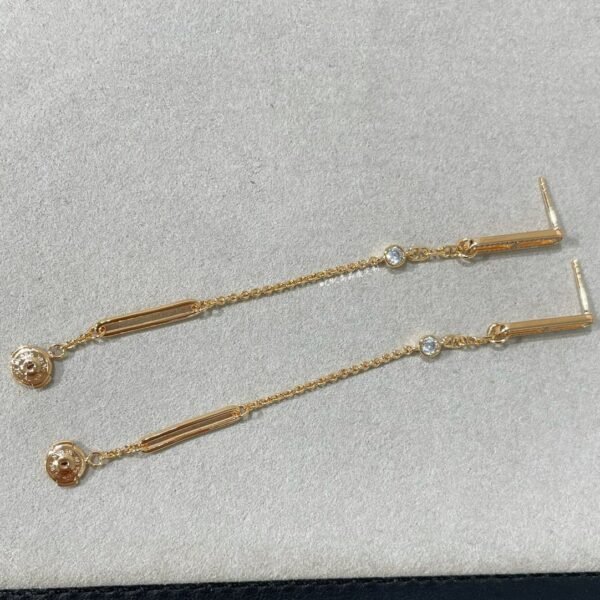 [Eternal Jewelry]CHAINE CHAOS DIAMOND DROP EARRINGS