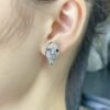 [Eternal Jewelry]SERPENT DIAMOND STUD EARRINGS