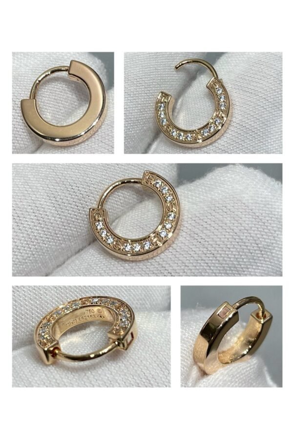 [Eternal Jewelry]LOVE DIAMOND EARRINGS