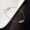 [Eternal Jewelry]FORCE 10 FULL DIAMOND BUCKLE CHAIN LINK MINI MODEL
