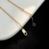 [Eternal Jewelry]FORCE 10 FULL DIAMOND BUCKLE CHAIN LINK MINI MODEL