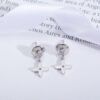 [Eternal Jewelry]VIDYLLE SILVER DIAMOND MINI DROP EARRINGS