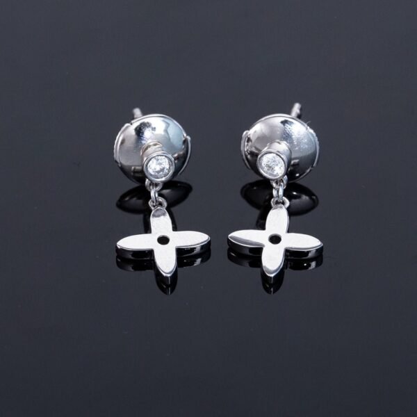 [Eternal Jewelry]VIDYLLE SILVER DIAMOND MINI DROP EARRINGS