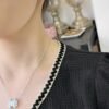 [Eternal Jewelry]POP H SKY BLUE STUD EARRINGS
