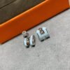 [Eternal Jewelry]POP H SKY BLUE STUD EARRINGS