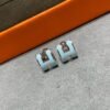 [Eternal Jewelry]POP H SKY BLUE STUD EARRINGS