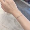 [Eternal Jewelry]FORCE 10 DIAMOND CHAIN LINK PINK GOLD BRACELET