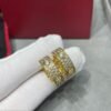 [Eternal Jewelry]LOVE 5.5MM DIAMOND PAVED EARRINGS