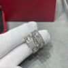 [Eternal Jewelry]LOVE 5.5MM DIAMOND PAVED EARRINGS