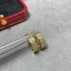 [Eternal Jewelry]LOVE 5.5MM DIAMOND PAVED EARRINGS