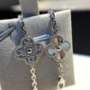 [Eternal Jewelry]CLOVER 5 MOTIF SILVER DIAMOND BRACELET