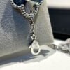 [Eternal Jewelry]CLOVER 5 MOTIF SILVER DIAMOND BRACELET